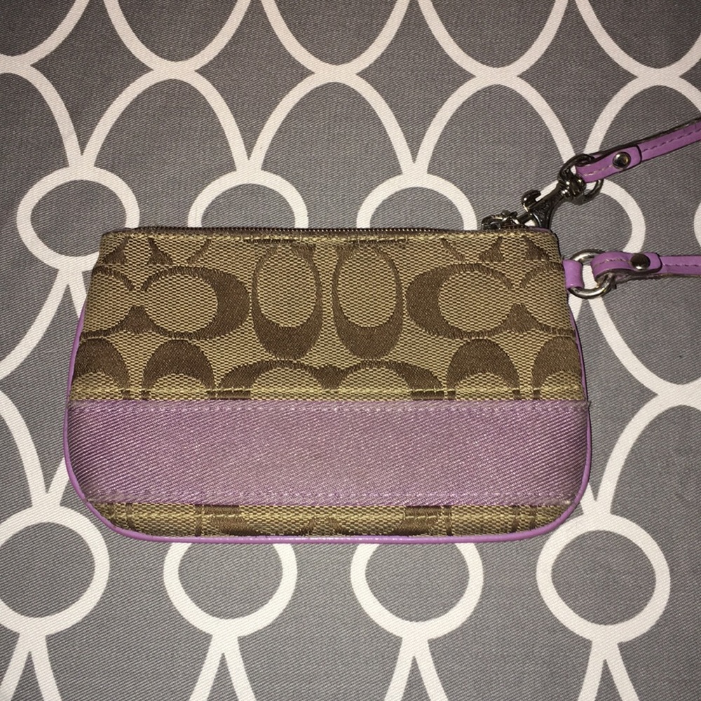 Coach wristlet